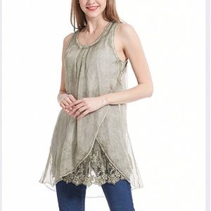 Layered Hi Low Tunic